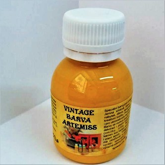 ARTEMISS Křídová vintage barva 110g, V63 pomerančová