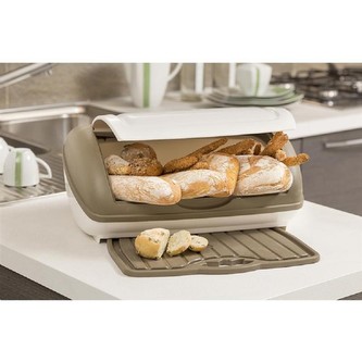 BAMA Úložný box na chléb, žlutý