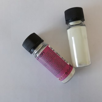 Svítící prášek ve tmě - 2v1 PROFI 250g, bílá