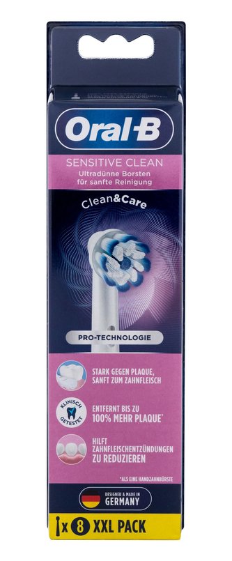 Oral-B Sensitive Clean Zubní kartáček Brush Heads 8 ks unisex