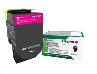 Lexmark toner pro CS/CX317, 417, 517 Magenta z programu Lexmark Return na 2 300 stran Lexmark toner pro CS/CX317, 417, 517 Magenta z programu Lexmark Return na 2 300 stran