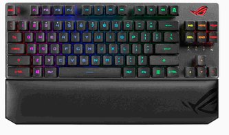 ASUS klávesnice ROG STRIX SCOPE RX TKL WIRELESS DELUXE (ROG RX RED / PBT) - US ASUS klávesnice ROG STRIX SCOPE RX TKL WIRELESS DELUXE (ROG RX RED / PBT) - US