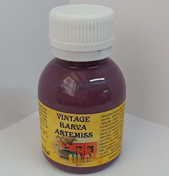ARTEMISS Křídová vintage barva 110g, V42 tmavá fialová