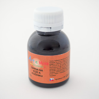 ARTEMISS Barva na kůži a koženku 70g, pomerančová