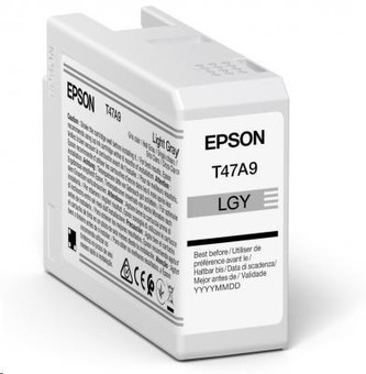 EPSON ink Singlepack Light Gray T47A9 UltraChrome Pro 10 ink 50ml EPSON ink Singlepack Light Gray T47A9 UltraChrome Pro 10 ink 50ml