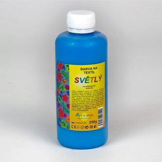 ARTEMISS Barva na textil - neon (zářící pod UV světlem) 70g, neon modrá