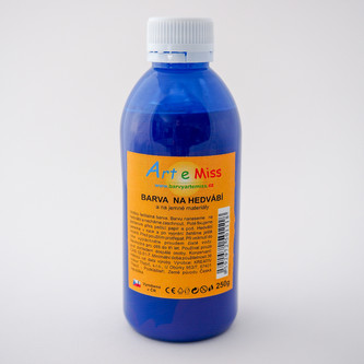 ARTEMISS Barva na hedvábí 110g, neon modrá