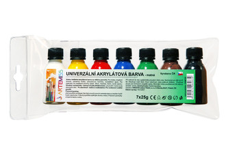 ARTEMISS Sada univerzálních matných barev 7x25g