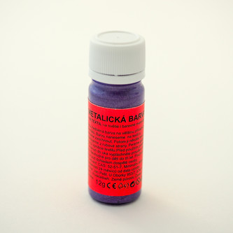 ARTEMISS Metalické barvy na textil 12g, modrá