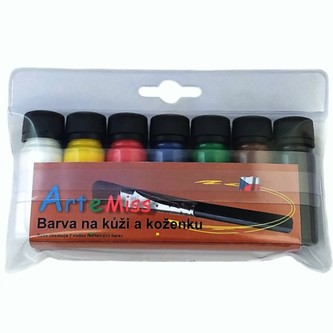 ARTEMISS Sada barev na kůží a koženku 7x12g PERLEŤ