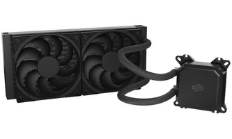 SilentiumPC vodní chladič CPU Navis F240 / 2 x 120 mm Fluctus / PWM / i LGA1700