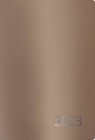 Agenda Metallic roségold L 2023
