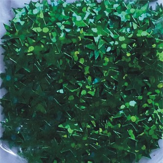 ARTEMISS Glitr - hvězdy Velikost: 100g, Odstín: hvězda zelená holografická