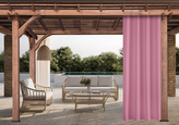 Venkovní zahradní závěs s tunýlkem JAMAICA růžová 155x220 cm, (cena za 1 kus) MyBestHome