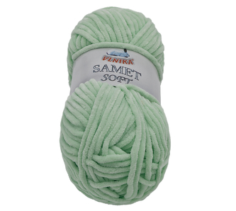 Příze SAMET - mentol - 100g / 100 m