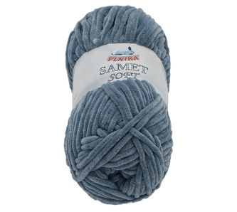 Příze SAMET - tmavě šedá - 100g / 100 m Příze SAMET - tmavě šedá - 100g / 100 m