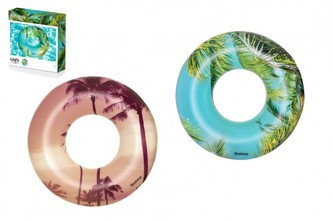 Kruh nafukovací velký průměr 119cm v krabici 20x20x4cm 12+