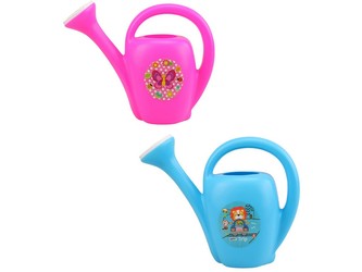 Konvička na zalévání, plast, 2 barvy, 18 cm