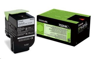 LEXMARK černý toner 702HK pro: CS310/410/510, z programu Lexmark Return (4 000 stran)