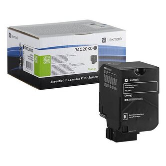 LEXMARK toner CS720, CS725, CX725 Black Return Programme Toner Cartridge