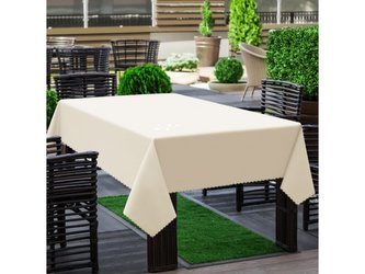 Venkovní ubrus GARDEN smetanová, 140x200 cm Mybesthome