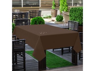 Venkovní ubrus GARDEN hnědá, 140x200 cm Mybesthome