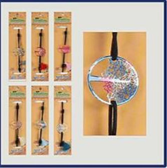 Náramek na ruku strom na černé šňůrce