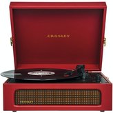 Crosley Voyager burgundy red