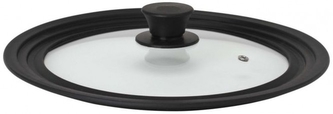 Poklice sklo/silikon ¤24-28cm s výpustníkem par