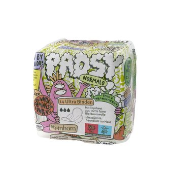 Einhorn Denní vložky s křidélky Normalo (14 ks) - pro slabší a střední menstruaci