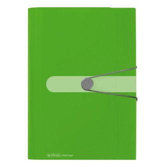 Herlitz - Spisové desky A4 s 12dílným organizérem, zelené