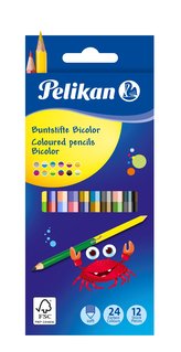 Pelikan - Pastelky Bicolor oboustrané