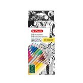 Herlitz - Pastelky k antistresovým omalovánkám