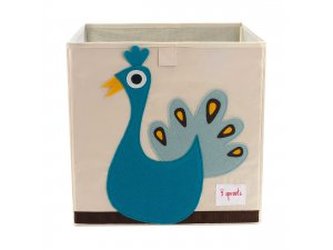 3 SPROUTS Úložný box Peacock Blue 3 SPROUTS Úložný box Peacock Blue