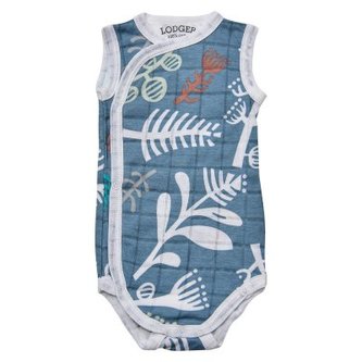 LODGER Romper Fold Over Botanimal Ocean vel. 56