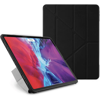 Pipetto Origami TPU pouzdro Apple iPad Pro 12,9“ (2021/2020/2018) černé