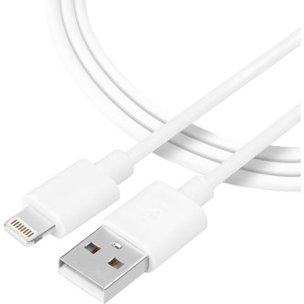 Tactical Smooth Thread Cable USB-A/Lightning 2m bílý