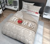 Povlečení HOME LOVE 100% saténová bavlna 1x 200x220 cm, 2x povlak 70x80 cm francouzské povlečení MyBestHome