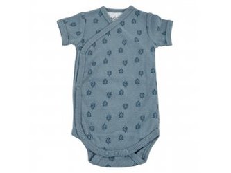 LODGER Romper Short Sleeves Print Rib Ocean vel. 56