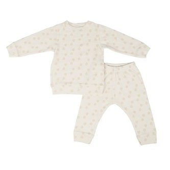 LODGER Sleeper Print Rib Cloud Dancer vel. 74