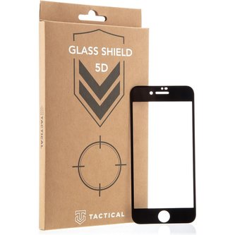 Tactical Glass Shield 5D sklo pro iPhone 7/8/SE 2020 černé