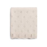 FUNNABABY Fiore Pletená deka Beige