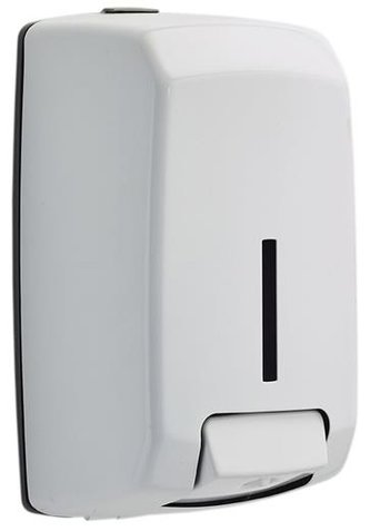 Dávkovač Rossignol SAS mýdla nástěnný Clara 52741, 1,1 L, bílý, RAL 9016