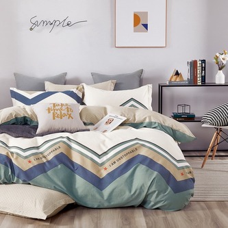 Povlečení ROBIN 100% saténová bavlna 1x 140x200 cm, 1x povlak 70x80 cm MyBestHome