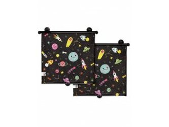 LEOKID Sluneční clony do auta 2 ks Funny Planet