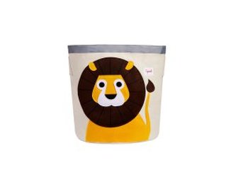 3 SPROUTS Koš na hračky Lion Yellow 3 SPROUTS Koš na hračky Lion Yellow