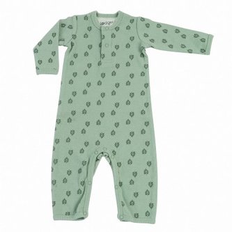 LODGER Jumper Print Rib Silt Green 62