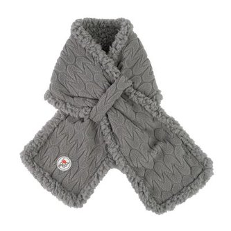 LODGER Muffler Empire Fleece Sharkskin