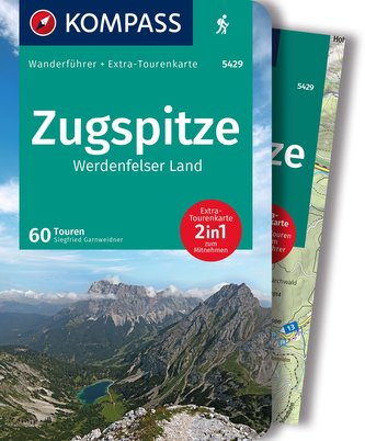 KOMPASS Wanderführer 5429 Zugspitze, Werdenfelser Land, 60 Touren