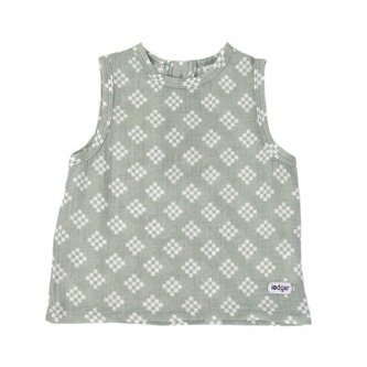 LODGER Tank Topper Tribe Muslin Silt Green 68